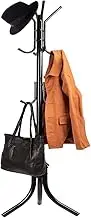 Coat Rack Coat Tree Hat Hanger Holder with 12 Hooks for Hanging Jacket Hat Umbrella Entryway Bedroom Office Coat Tree Tree Stand with Base