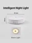 LED Smart Human Body Sensor Night Lamp Emergency Automatic Lighting USB Charging