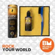 Music Nomad MN125 F-One Unfinished Fretboard Care Kit w/ Oil, Cloth, Brush