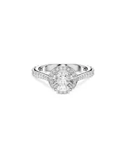 Swarovski Una Crystal Halo Ring