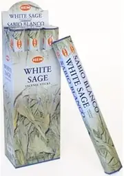 Incense Stick Bulk White Sage 240 Sticks - 12 Packets Whole