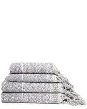 4pc Ivy Collection Hitit Traditional Towel Set