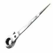 Satin Ratchet Podger Steel Fence Erecting Scaffold Spanner Wrench Tool
