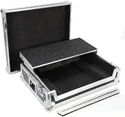Digital Controller Flight Case With Sliding Laptop Shelf Constructed With 3/8" Gig-ready Series Plywood Durable Rubber Wheels Reinforced Steel Ball Corners DEEJAYLED TBHROLANDDJ808LT