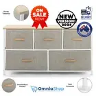 Storage Cabinet Tower Chest Drawers Dresser Tallboy Bedroom Drawer Organiser