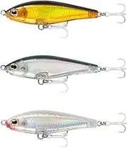 Fish Lures 3 Pcs Color Mixed Pack Hard Plastic Bait Sinking Gravity Pencil Fishing Bait 70MM 7.8G Artificial Bait Fish Hook