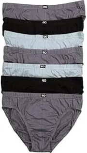 [Generic] 14 X Mens Rio Sexy Hipster Brief Cotton Underwear Jocks Grey Large 95-100cms Greys (53K)