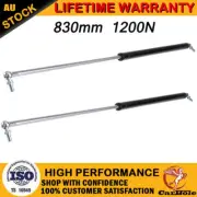 Gas Struts 830mm 1200N (10mm Shaft) Caravans Trailers Canopy Toolboxes Strut x2
