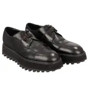 Dolce & Gabbana Dg Metal Logo Boots Shoes Michelangelo 43 UK 9 13105
