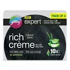 Godrej Expert Rich Crème Hair Colour Shade - Pack of 8 (NATURAL BLACK) FREE...