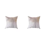 2x Darlin Cotton 50x50cm Trees Square Cushion Throw Pillow Home Sofa/Bed Decor