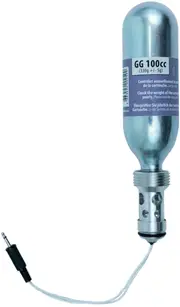 Helite CO2 E-Cartridge, silver, Size 100 for Men