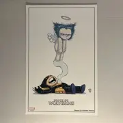 Death of Wolverine Art Print Skottie Young 2014 6 5/8 x 10 1/8 Lithograph