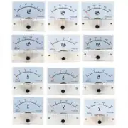 0-30A DC Ammeter Current 0-300V DC Voltmeter Voltage 85C1 Analog Amp Panel Meter