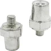 Battery Post Terminals | Positive Negative Side Terminal Battery Adapters,Pack of 2, Lead Alloy Charging Connector for Small Electric Vehicle