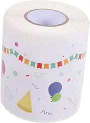 jojofuny 1 Roll Adorable Removable Border Sticker for Classroom Home Decor Light Wear Resistant Trim for Bulletin Boards Chalkboards Festival Supplies Long for