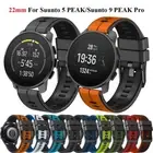 22mm For Suunto 5 PEAK 9 PEAK Pro Strap LEMFO K22 Watch Band Sport Wrist Strap