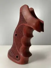 New Prof.Target Grips for S&W N , Square Butt Revolver all checker target grips