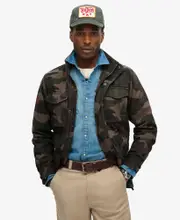 Rookie Military Jacket | Troops Camo Green