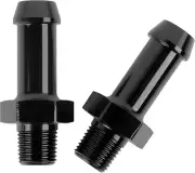 EVIL ENERGY 1/8" NPT Male to 3/8" Barb 1/8 3/8 Barb, Straight-2PCS