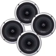 4) SHCA MRB64 6.5" Midrange Loudspeaker, Bullet 2" VC 4ohm 1200W (Four Speakers)