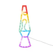 Art + Tech LED Wall Light Lava Lamp Retro Style Mood Decor Light 10x34.5cm