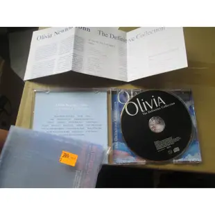 CD(片況佳)~Olivia Newton –John~ THE DEFINITIVE COLLECTION精選專輯