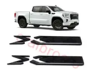 2PCs 2019-2025 GMC Sierra X 31 X31 OFF ROAD Bed Emblem OEM GEN Gloss Black