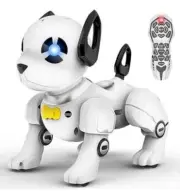 Remote Control Robot Dog, RC Dog Programmable Interactive Tasks Tricks Toy Fun