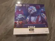 Star Wars Mandalorian Thomas Kinkade Two For the Road 550 PC Puzzle New Ceaco