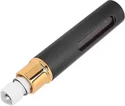 Refillable Perfume Bottle, 10ml Empty Roll On Bottle Visible for Fragrances for Parties for Essential Oils for Gym (Black)