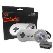 Old Skool NEW 16 Bit Controller for Super Nintendo SNES System Control Pad
