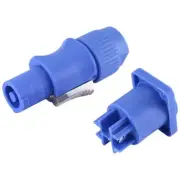 1 set PowerCON Type A NAC3FCA+NAC3MPA-1 Chassis Plug Panel Connector G3K31346