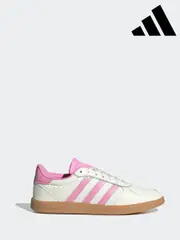 adidas White Breaknet Sleek Trainers (E40377) | $104