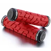 JetBlack Rivet LockOn Grips Red/Black