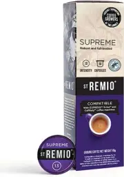 St Remio Coffee Expressi/ Caffitaly Compatible SUPREME Capsules 10Pk 80G