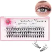 Bodermincer 20D 0.07mm Thickness 8-22mm To Choose Grafting False Eyelashes False Eyelashes Individual Natural Long Mink Fake Eyelashes Extension Handmade (8mm)