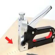 Manual Staple Gun Heavy Duty Crown Stapler Tacker for Upholstery and Fencing