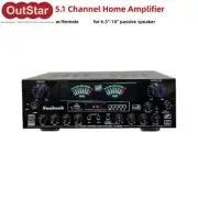 900W 5.1 Channel Home Amplifier Hifi Stereo Karaoke Audio Amp AV-888BT (AV-888)