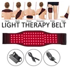 Red Light Infrared Light Therapy for Neck Shoulder Pain Relief Wrap Belt Device