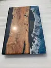 Walnut Resin Epoxy Coffee Table – Unique Artisan Design Living Room Furniture