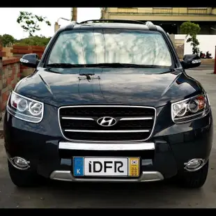 【IDFR】Hyundai 現代 Santa Fe 2008~2010 鍍鉻銀 前保桿飾框 霧燈框(鍍鉻改裝 Santafe 山土匪)