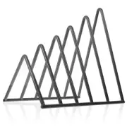 Magazine File Holder Book Storage Rack Cookbook Desktop Bookshelf Office