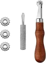 Leather Stitching Spacer | Leather Craft Sewing Stitching Spacer Wheel,Arts Crafts Accessories, Multifunctional Leathercraft Spacing Tool
