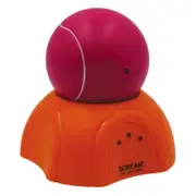 Scream Laser Light Ball with Stand Cat/Dog Toy Pink and Orange