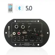 bluetooth Audio Power Amplifier Board 120W Subwoofer Dual Mic Module for Speaker
