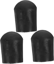 Kisangel 3pcs Rubber Endpin Stoppers for Cello Non Slip Cello Tips Durable Protection Easy to Use Slip Design