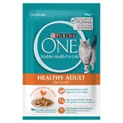 Purina One Adult Chicken Wet Cat Food - 70g