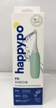 HAPPYPO Shower Portable Bidet with Travel Bag Mint