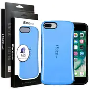 iFace Case For iPhone 7 Plus /8 Plus Slimming Drop Proof Shockproof Hard Silicone Back Cover (Blue)